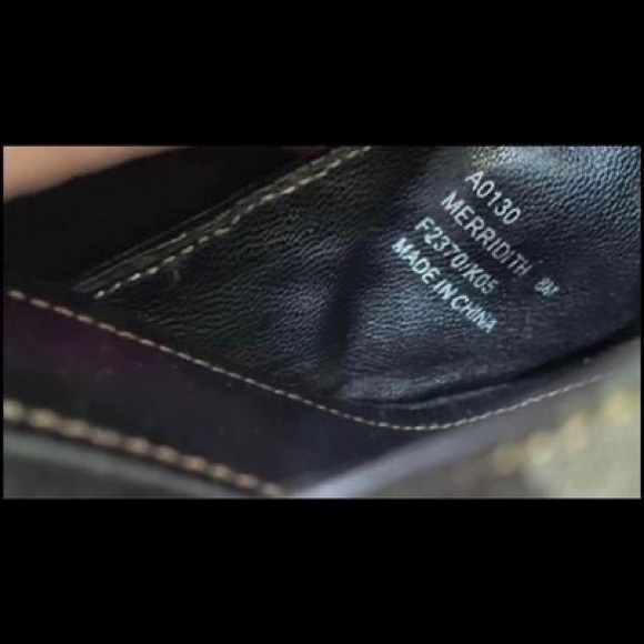 Coach “Meredith” Women’s Black Open Toe Sandal Size 8B - Picture 6 of 8